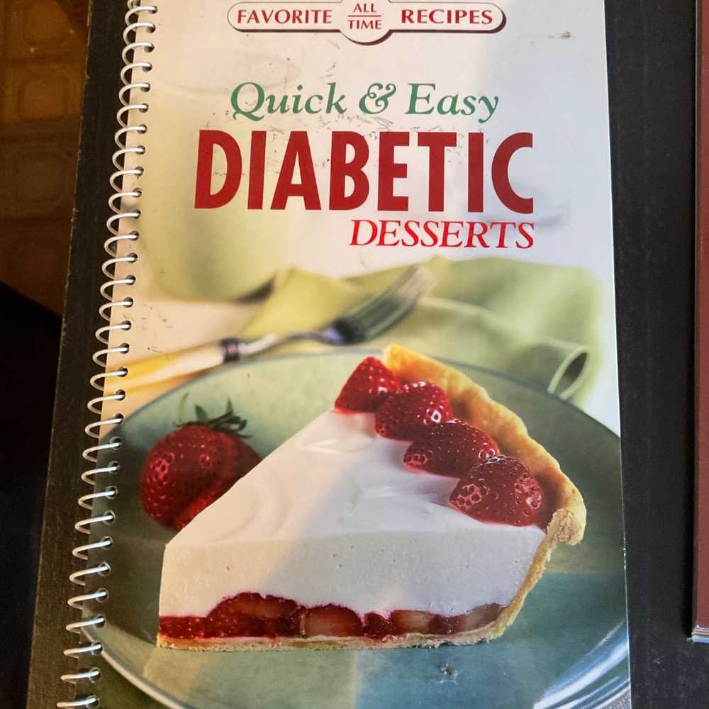 Cookbooks - (2) Diabetic cookbooks desserts and entrees. H198 - Picture 3 of 6
